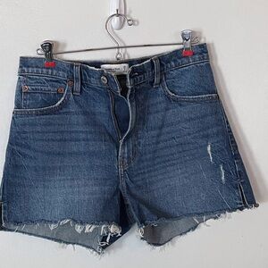 Abercrombie & Fitch Blue Jean Shorts
